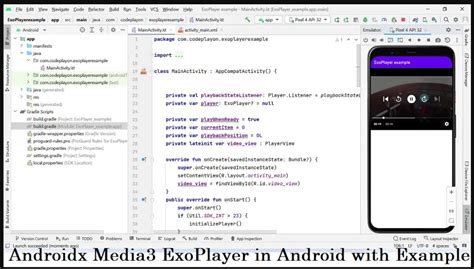 Androidx media3 media3 exoplayer ffmpeg. exoplayer.  Added a new view addoMedia...