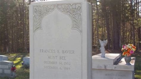 Andy griffith gravesite youtube. Sep 13, 2021 - In Memory of Frances Bavier (Aunt Bee from Andy Griffith)1902 - 1989Visiting Chatham Hospital in Siler City where Frances was admitted and discharged just 2 ... 