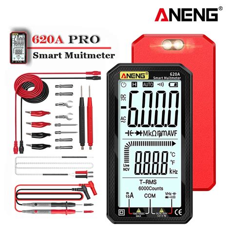 Aneng 620a specs.  > mult&iacute;metro digital inteligente ANENG 620A con pantalla LCD de 4....
