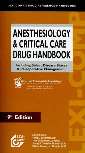 Anesthesiology critical care drug handbook including select disease states perioperative management 2000. - Craftsman 15 inch electric trimmer manual.