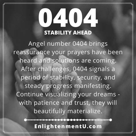 Angel Number 0404 Meaning Symbolism And Spiritual Interpretation