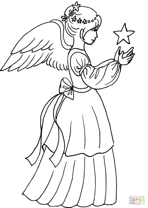 Angel Printable Coloring Pages