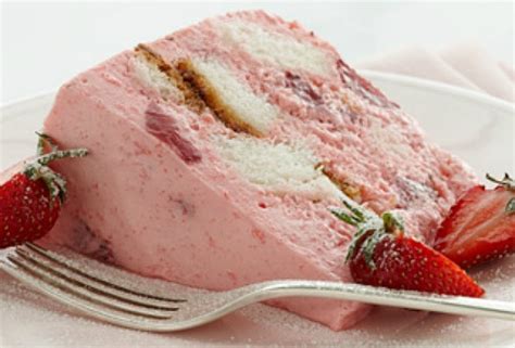 Angel Strawberry Bavarian Cake - Jamie Geller