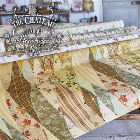 Angel Strawbridge Fabric Escape to Chateau fabrics from Terrys