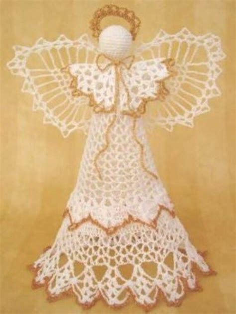 Angel Victoria Tree Topper Crochet Pattern PDF