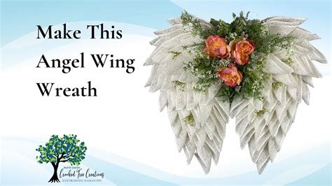 Angel Wings DIY Tutorial how to make rustic Christmas decor