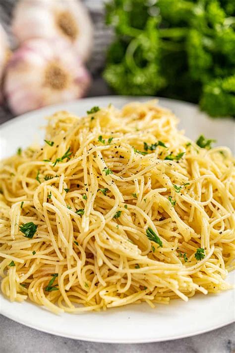 Angel hair spaghetti. Dec 3, 2020 ... Angel hair pasta being added to cream sauce for Garlic Parmesan Pasta ... Let the pasta cook for 4-5 minutes. Once the pasta is done, reduce heat ... 