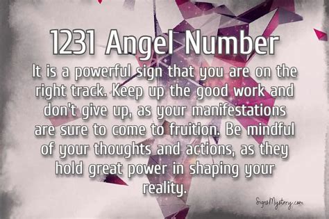 Angel number 1231. Things To Know About Angel number 1231. 