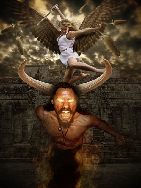 Angel vs Devil by WolvesPSD on DeviantArt