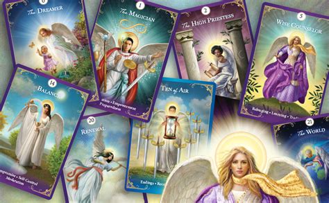 Download Angel Tarot Cards A 78Card Deck And Guidebook By Radleigh Valentine