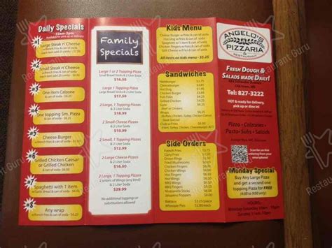 Angelos old town. Angelo's Pizzeria & Family in Old Town, ME - Angelo's Pizzeria & Family's Online Menu, Hours, Phone Number, & Address in Old Town, ME - MenuGuide.com. Not In Top 10 Most Liked (go to voting) Angelo's Pizzeria & Family Details: Pizza - … 