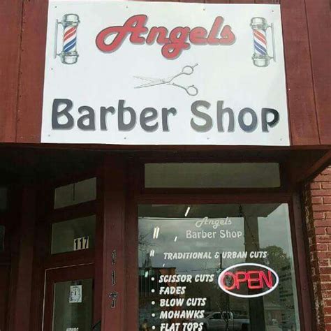 Angels barber shop. Feb 26, 2020 · Angel's Barber and Styling Shop LLC updated their profile picture. · September 17, 2014 ·. 5. Angel's Barber and Styling Shop LLC, Havre de Grace, Maryland. 216 likes · 252 were here. Barber Shop. 