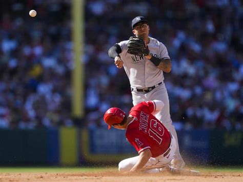 Angels finish sweep of Yankees with 7-3 win, finishing New York’s 1-5 trip