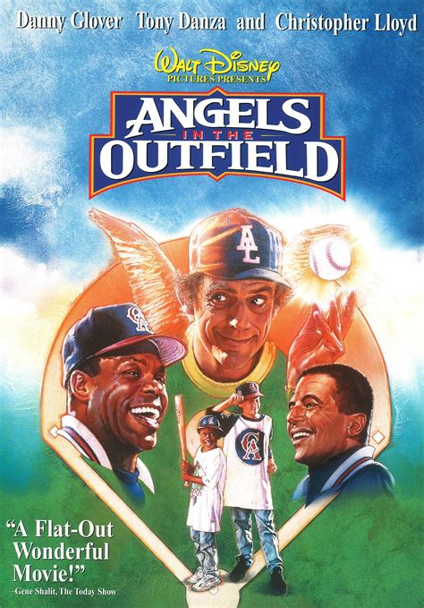 Angels in the outfield 1994. Angels in the Outfield (known simply as Angels in some countries) is a 1994 Walt Disney Pictures film remake of the 1951 film of the same name, starring Danny Glover, Tony Danza, and Christopher Lloyd. It also featured appearances from future stars Adrien Brody, Matthew McConaughey, and Neal McDonough. Unlike the original film, which focused on the Pittsburgh Pirates as the team in heavenly ... 