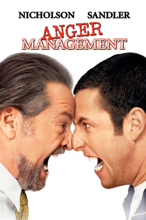 Anger management 2003. It isn't good, either, but it's better than it deserves to be, and if one sits and watches, the laughs do come, a few. Anger Management is so almost-but-not-quite funny that it feels like one colossal gyp. It's a remarkable, if appalling, spectacle of self-abasement. But of course, that's Sandler's specialty. 