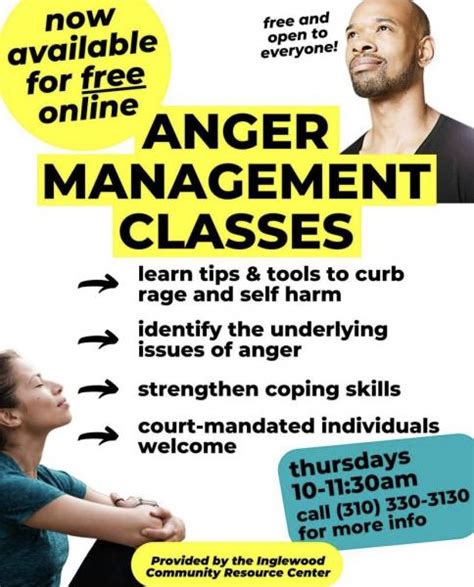 Anger management classes online. 