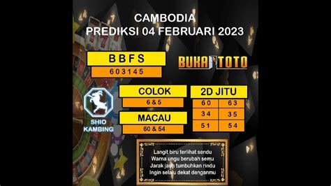 Angka jitu master jitu hoki. Angka jitu kamboja hari.
