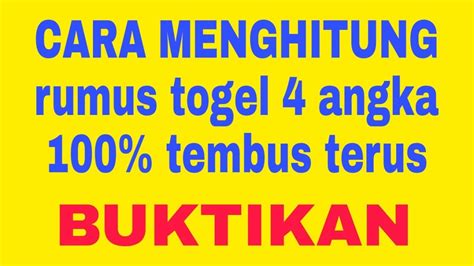 Angka main pasti tembus rumus kuno togel 4d. 25 bonus.