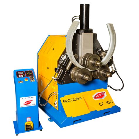 Angle roll bender.  Ercolina&rsquo;s CE40 angle roll models are available either with manual or...