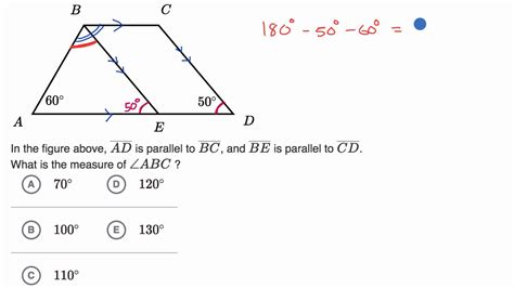 Angles Worked example Praxis Core Math Khan Academy YouTube