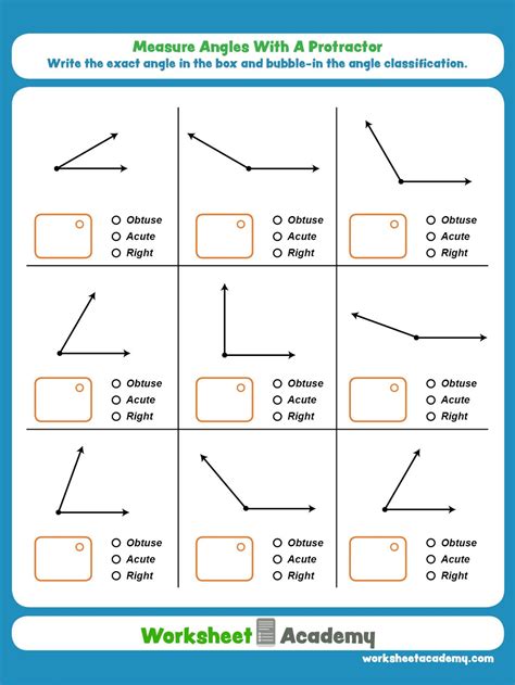 Angles Worksheet For Grade 6 Pdf Classification Angles Worksheet