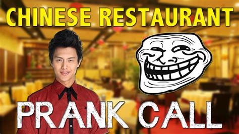 Angry Asian Restaurant Prank Call