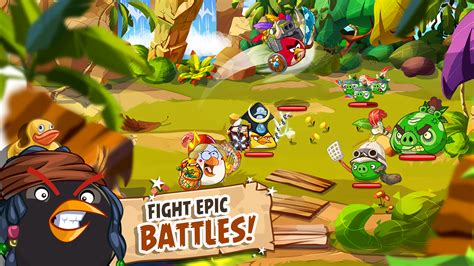 This is NOT like Angry Birds, Angry Birds Rio, Angry Birds Space, Angry Birds Friends, or Angry Birds Star Wars. It has the CHARACTERS from those games, but the game play is completely different. The very first sentence in Rovio's description lists Epic as a "RPG adventure". For those of you that don't know, RPG is Role Playing Game.