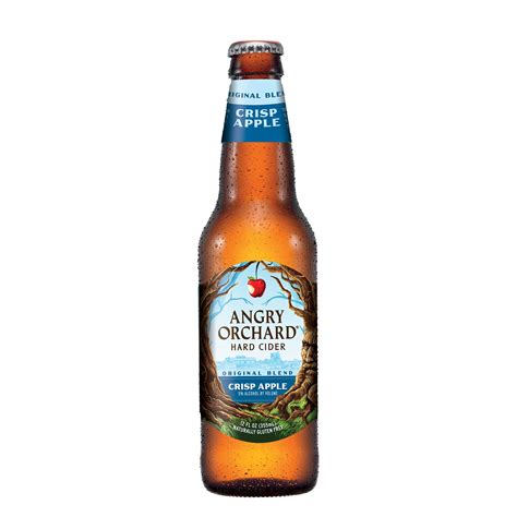 Angry orchard cider. Angry Orchard Green Apple has a bright, fresh apple aroma, with notes of honeydew melon and kiwi. This cider is slightly tart with balanced sweetness, reminiscent of a fresh green apple. 