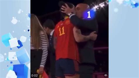 Angry reaction as Spanish soccer leader kissed a Women’s World Cup star on the mouth without consent