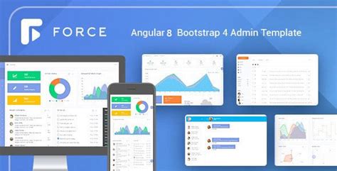 Angular 8 Admin Template With Bootstrap 4 By Ironnetwork Themeforest