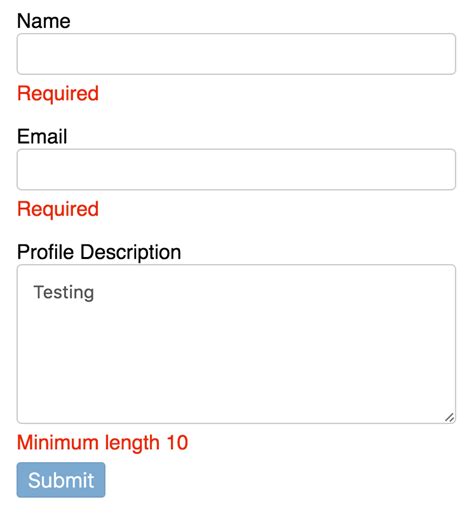 Angular Form Builder and Validation Management - Angular 15 14