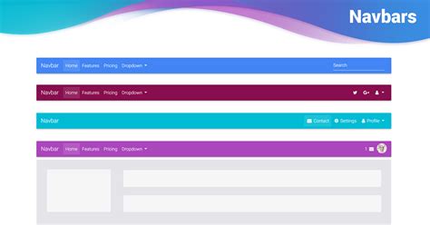 Angular Navbar Bootstrap 4 Material Design Examples Tutorial Material Design For Bootstrap