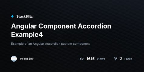 Angular accordion stackblitz.  The multi="true" input allows the expans...