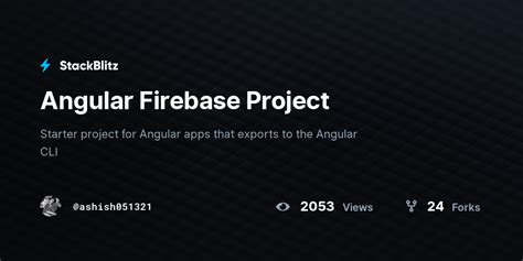 Angular firebase project github.  Start using @angular/fire in your project by running `n...