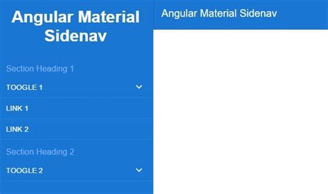 Angular material resize.  The Ultimate Sidenav Guide with Angular TL; D...