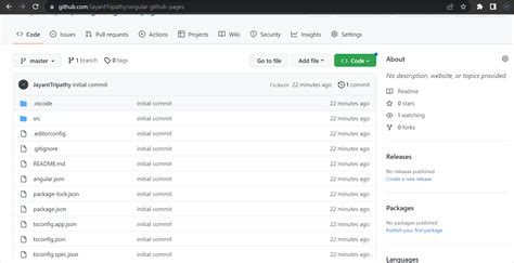 Angular project github.  angular-cli-ghpages - SSR does not work, and there can be some caveats...