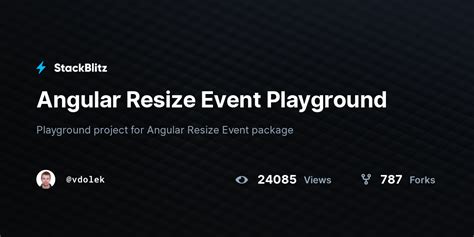 Angular resize event stackblitz. height); } Info id1945 Hostlistener Event Resize Starter pr...