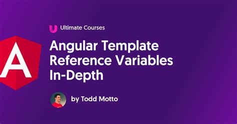 Angular template variable.  Conclusion Template reference variables ar...