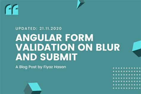 Angular validate on blur.  I&rsquo;ve implemented login flows, and conditional UI rendering.  ...