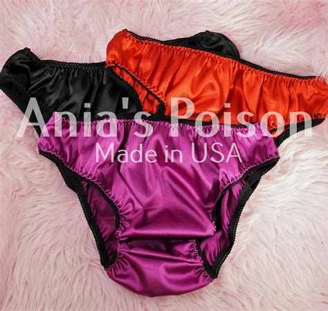 Anias poison. Ania's Poison MANties Rare Vintage Style string bikini soft ALL NYLON TRICOT Sissy panties for men S - XXL. Nylon w Pink Trim. $17.99. In stock . Quantity: 1. Add to Bag . Product Details. For your consideration is a pair of very sexy smooth and shiny All NYLON (no cotton) panties made for the pretty in pink man. Lovely vintage like soft nylon ... 