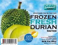 Anim Agro Technology: DURIAN - PRODUK DURIAN 3 - Blogger