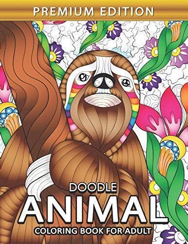 Animal Coloring Book Adu