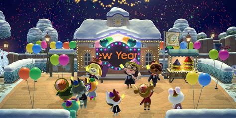 Animal Crossing: New Horizons New Year Events & New Items