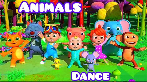 Animal Dance Song Lyrics 歌词-Cocomelon-MusicEnc