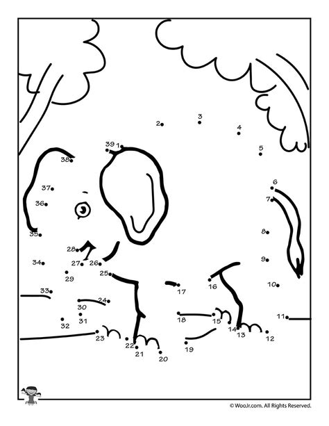 Animal Dot To Dot Printables Free