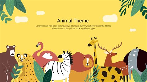 Animal Google Slides Template