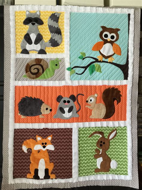 Animal Patterns Free Baby Quilt Patterns Animals