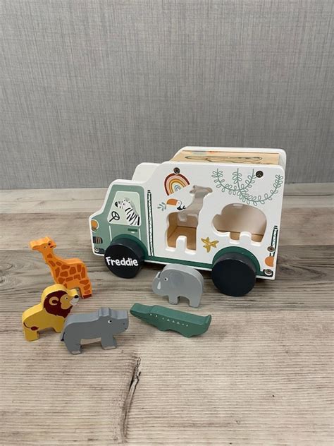 Animal Shapes Sorter - Etsy