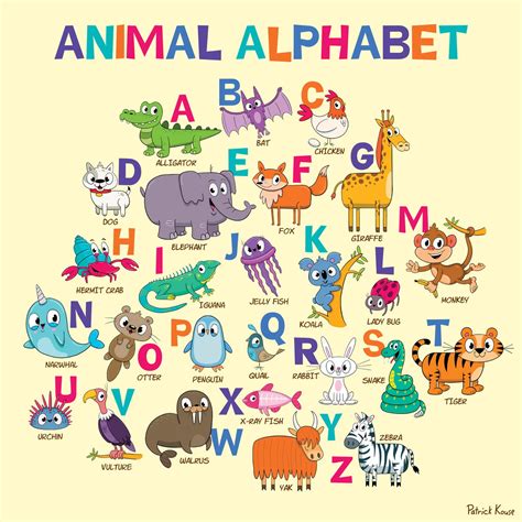 Animal alphabet. Things To Know About Animal alphabet. 