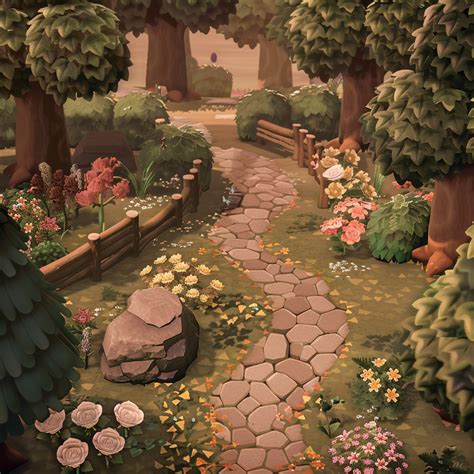 Animal crossing paths reddit. .  The path would make a great patio for a ...